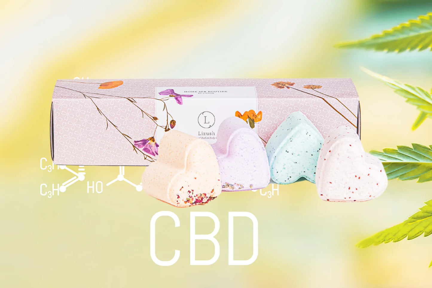 5 Shower Steamers with CBD