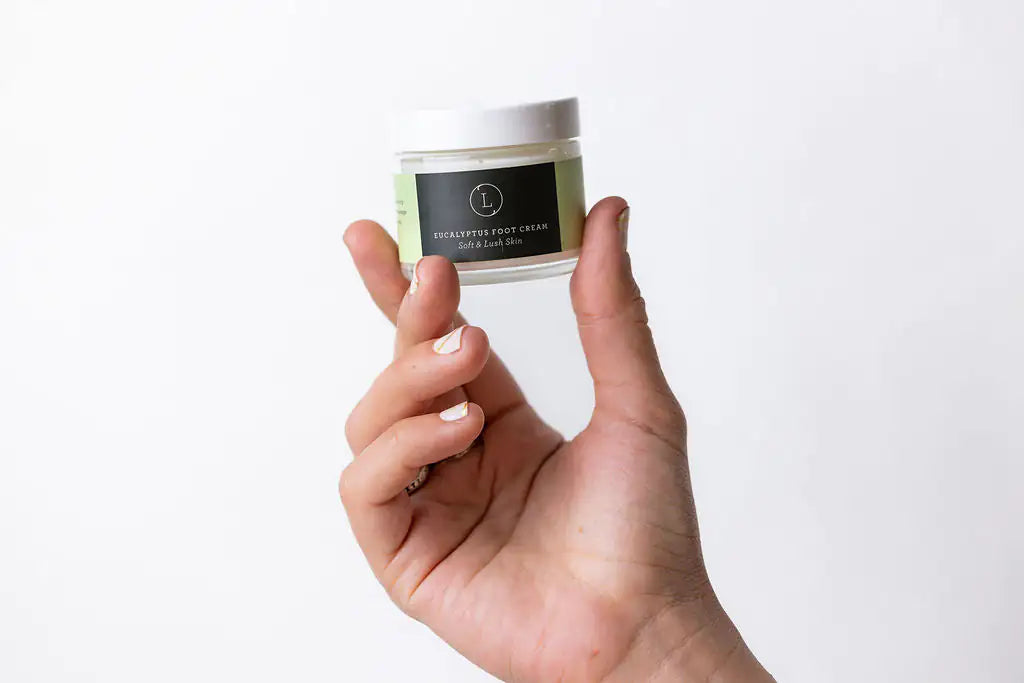 Eucalyptus Shea Butter Foot Cream with CBD