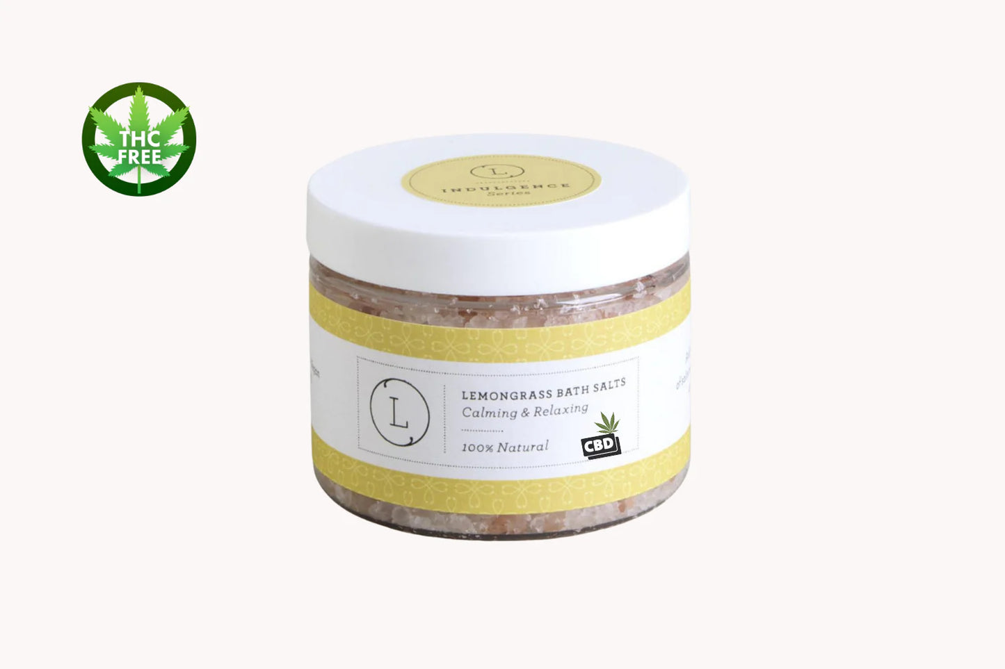 Grapefruit Bath Salt Soak with CBD