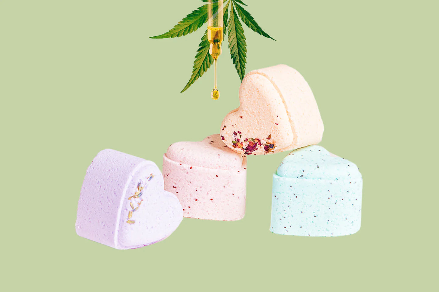 5 Shower Steamers with CBD