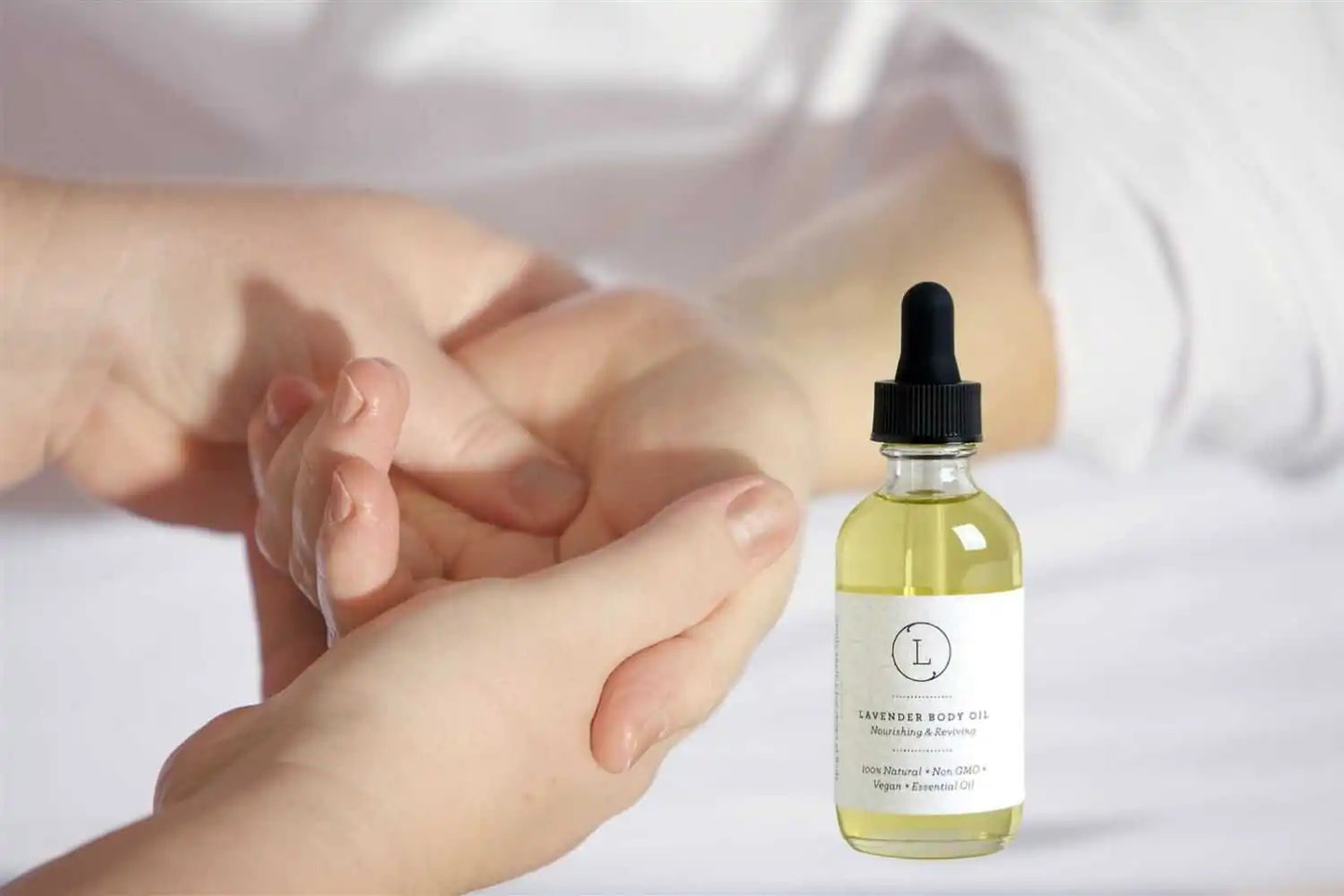 Lavender Moisturizing Body Oil with CBD