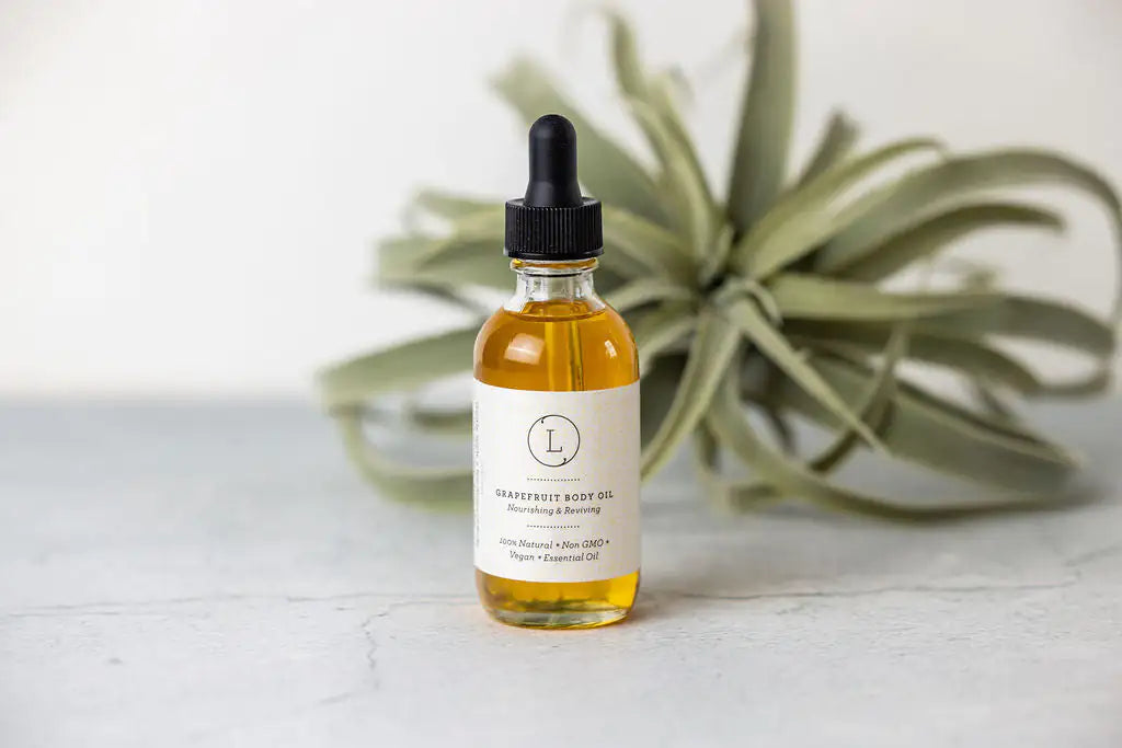 Grapefruit Moisturizing Body Oil with CBD